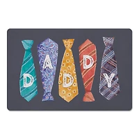 Daddy Ties Floor Mat