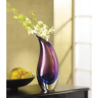 15.75" Duo Tone Modern Vase