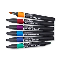 Winsor & Newton® 6 Rich Tone Promarker Brush™ Set
