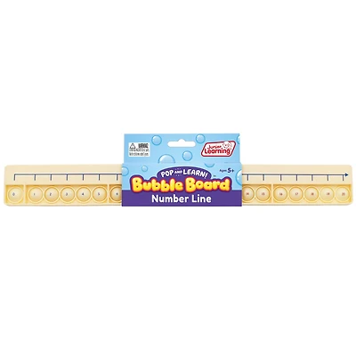Junior Learning® Pop & Learn Bubble Board Number Line