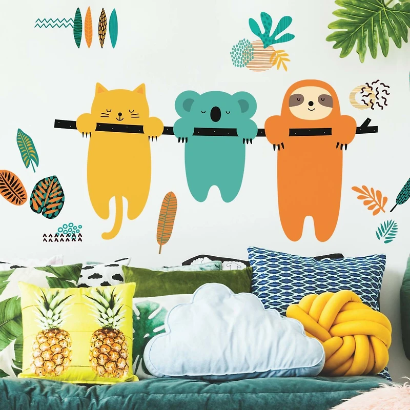 RoomMates Koala & Sloth Peel & Stick Wall Decals
