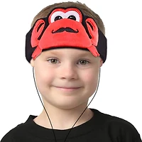 Contixo H1 Adjustable Fleece Headband Headphones, Crab