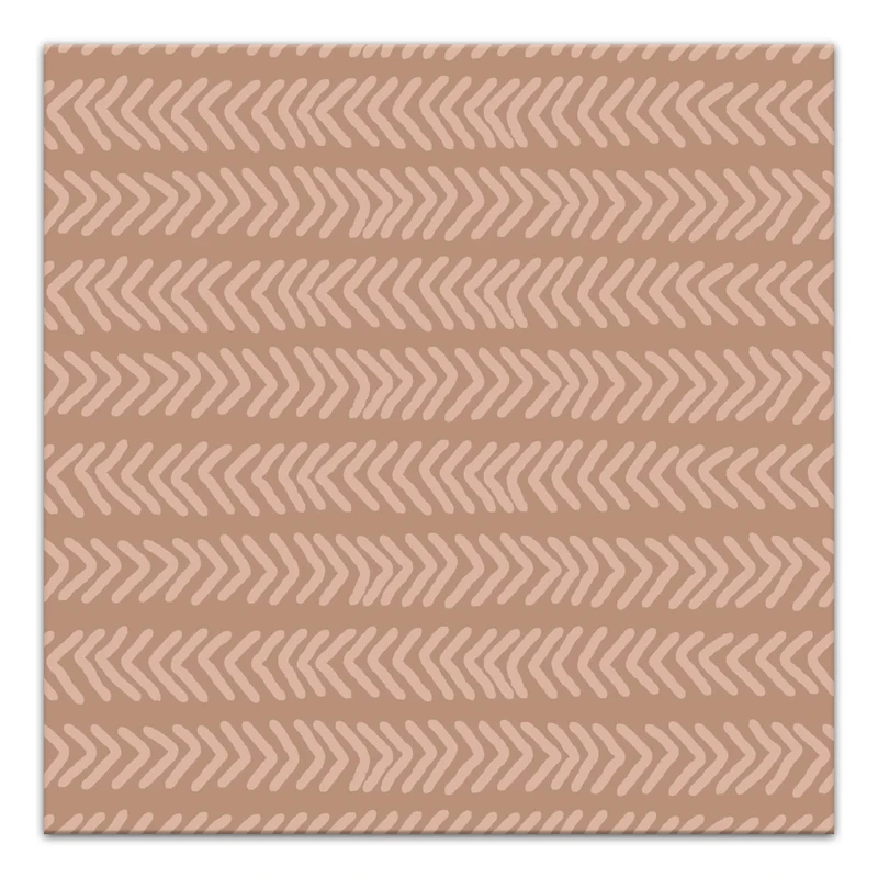 Tan Arrow Triangles 16" x 16" Canvas Wall Art