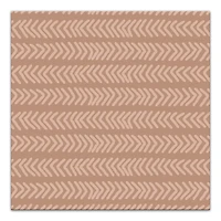 Tan Arrow Triangles 16" x 16" Canvas Wall Art