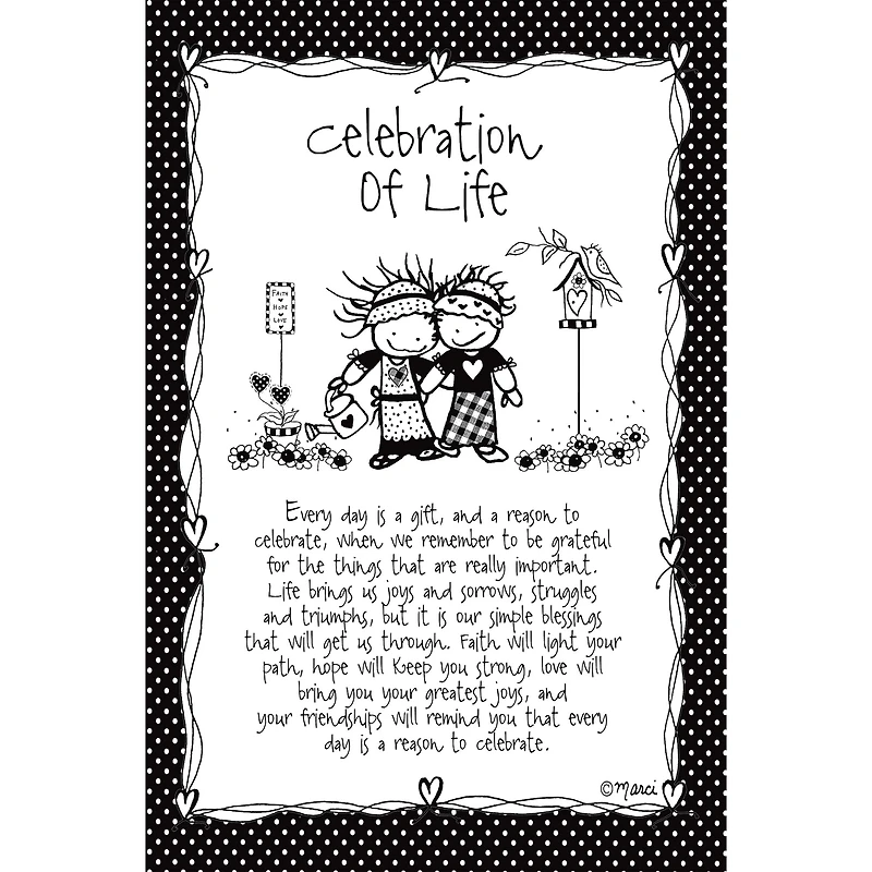 Children of the Inner Light® by Marci Art Celebration Of Life Plaque