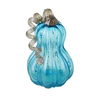 Glitzhome® Glass Gourd, Blue
