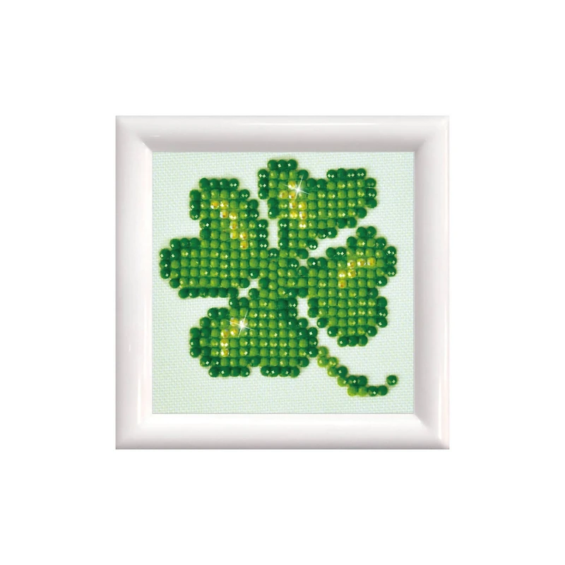 Diamond Dotz® Beginner Lucky Leaves with Frame Diamond Facet Art Kit