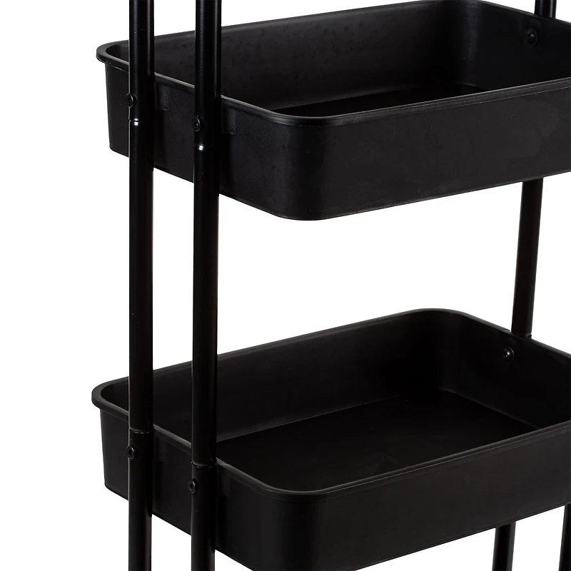 Organize It All -Tier Rolling Multifunctional Storage Cart
