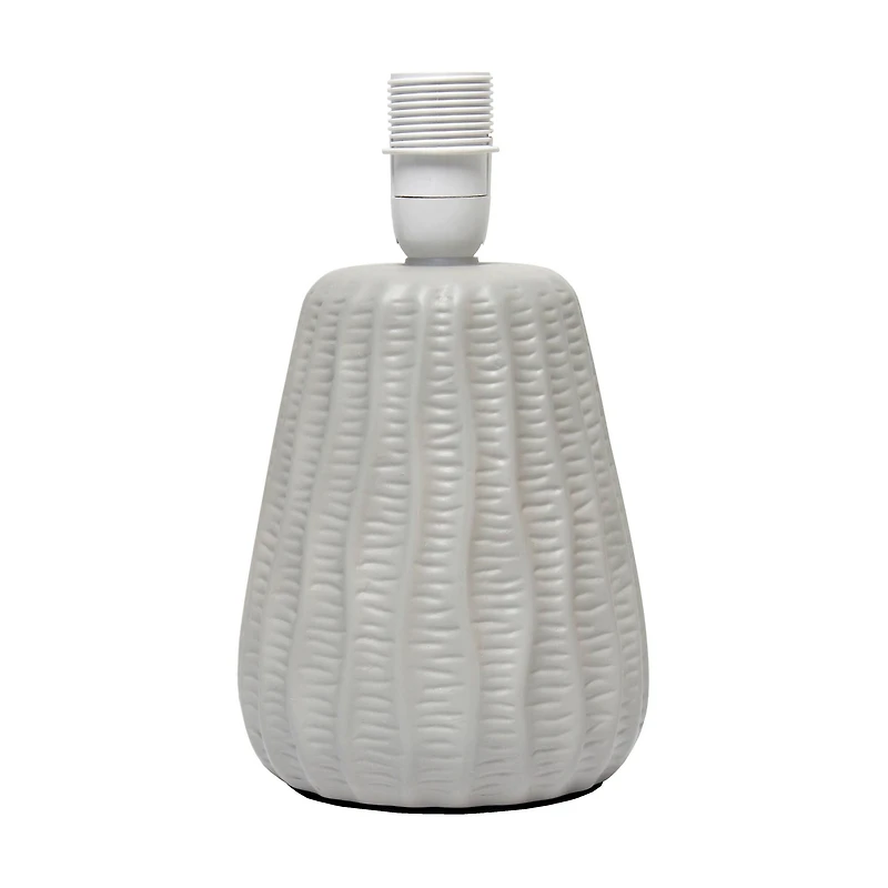 Simple Designs 11" Mini Ceramic Pastel Table Lamp