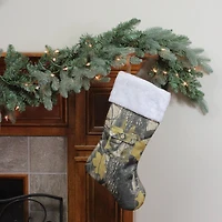 20.5" Camouflage Christmas Stocking with Pocket