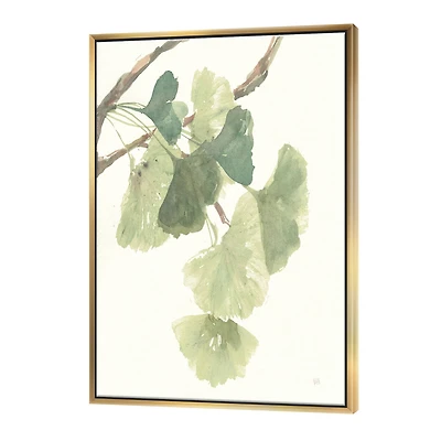 Designart - Watercolor Gingko Leaves I