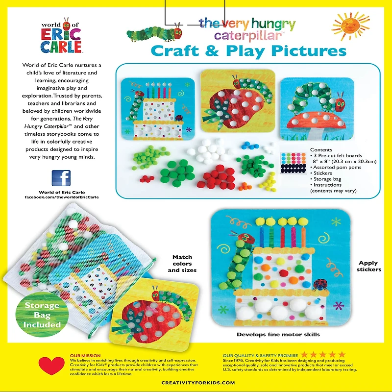 Creativity for Kids® The Very Hungry Caterpillar Craft & Play Pictures