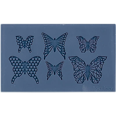 Liquid Sculpey® Geo Butterfly Oven Safe Silicone Mold