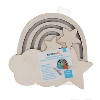 Rainbow Layered Wood Craft Kit by Creatology™