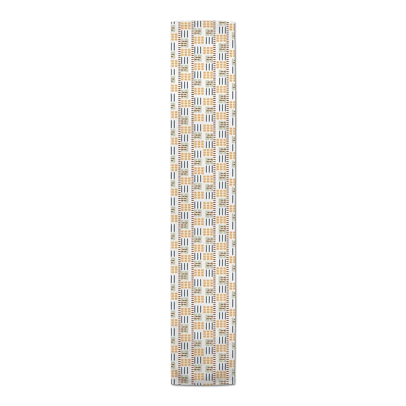Abstract Textile Outdoor Table Runner
