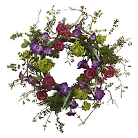 20” Veranda Garden Wreath