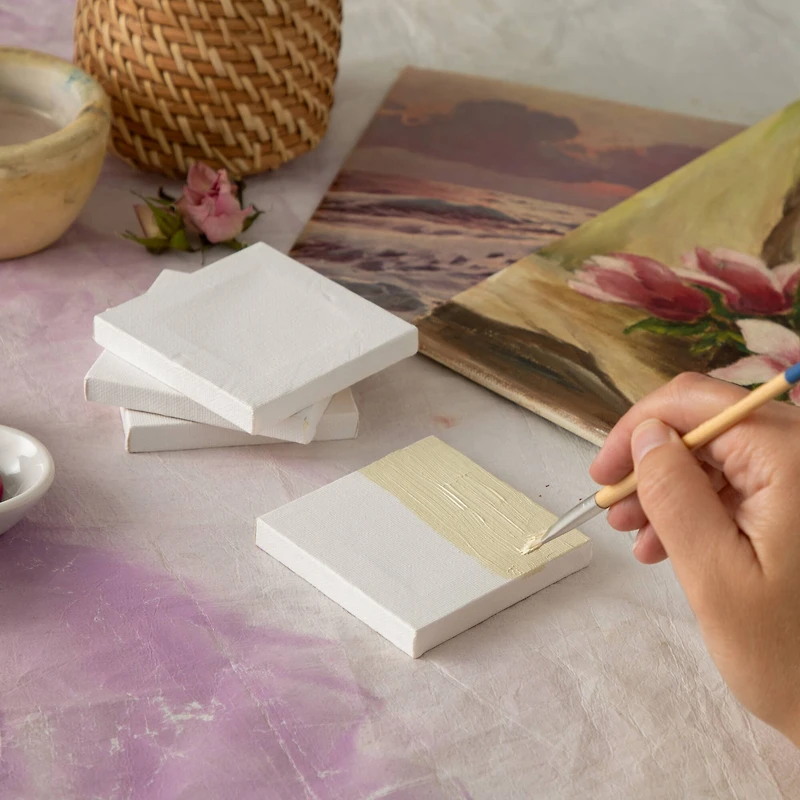 3" x 3" Mini Canvas 4ct. by Artist's Loft™ Necessities