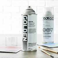 Golden® Archival Varnish Satin Spray
