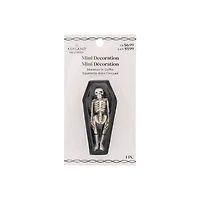 Mini Skeleton in Coffin Decoration by Ashland®
