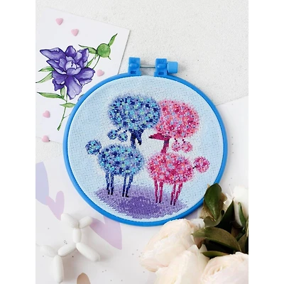 Abris Art Sweet Couple Cross Stitch Kit