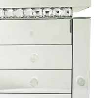 Silver Glam Jewelry Box