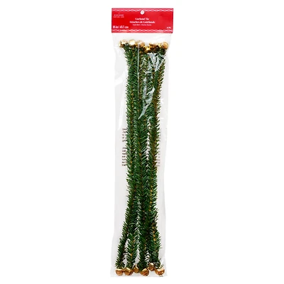 18" Bell Garland Ties