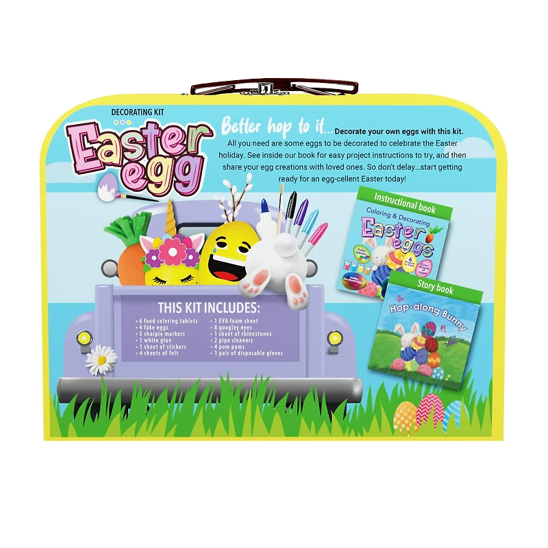 SpiceBox Suitcase Easter Egg Art Kit