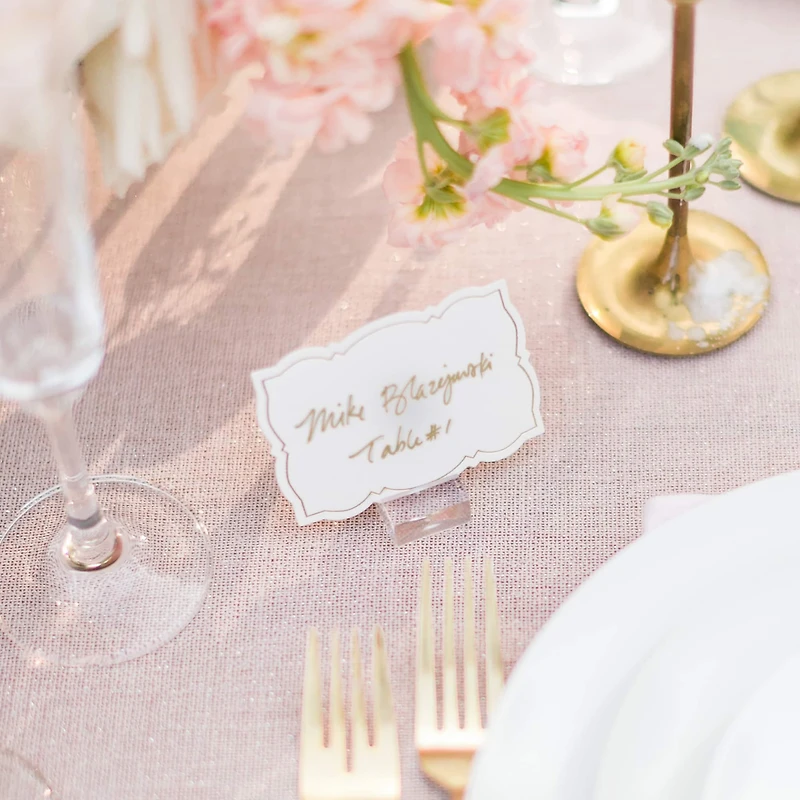 Ornate Gold Border Place Cards, 50ct. by Celebrate It™