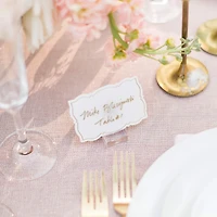 Ornate Gold Border Place Cards, 50ct. by Celebrate It™