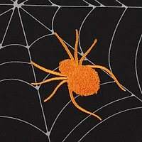 DII® Spooky Spiderweb Embellished Round Placemats, 4ct.