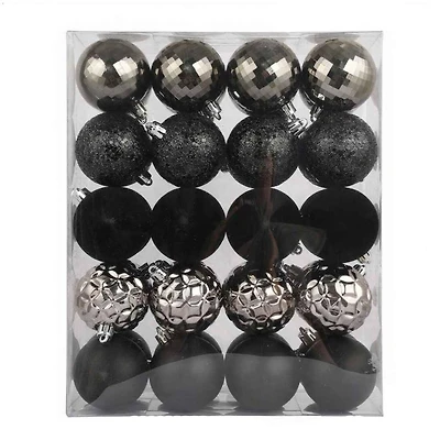 40 Pack 2" Shatterproof Ball Ornaments by Ashland