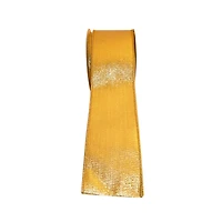 JAM Paper 2.5" x 10yd. Metallic Wired Luxury Lame Ribbon