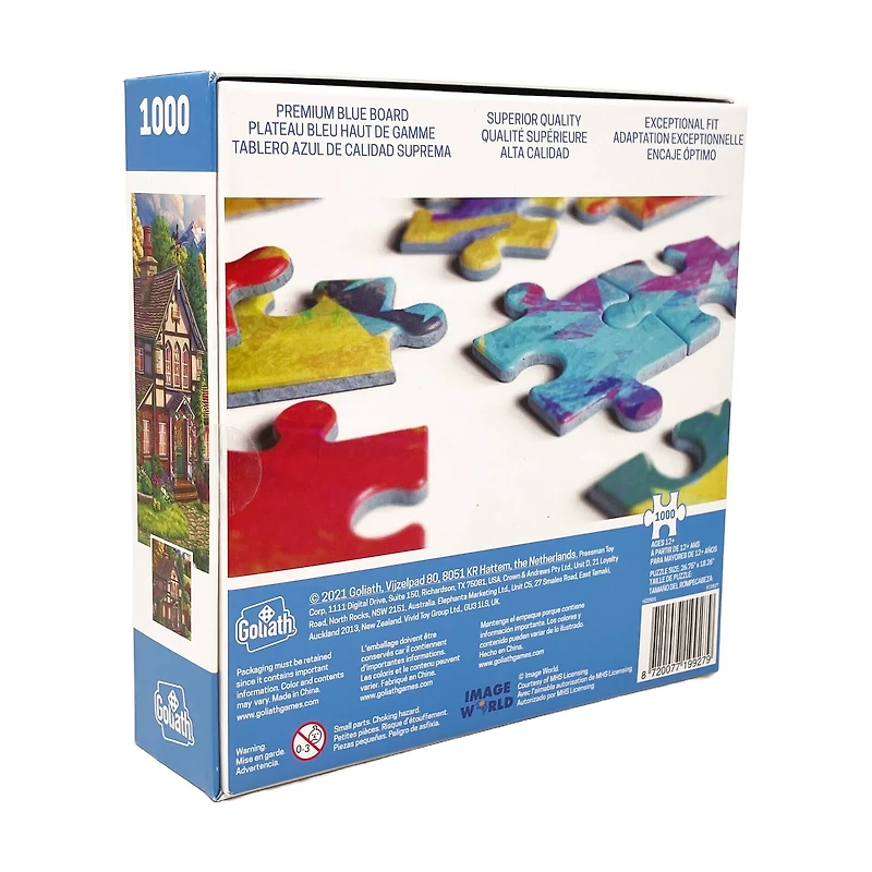 Beautiful Cozy House by the River: 1000 Pcs