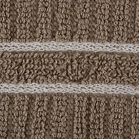 DII® J&M Mocha Ribbed Terry Dishtowel & Dishcloth Set