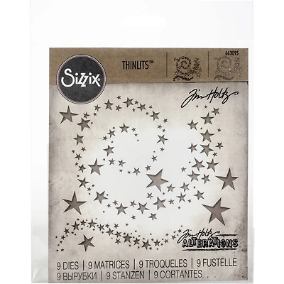 Sizzix® Thinlits® Swirling Stars Die Set by Tim Holtz®
