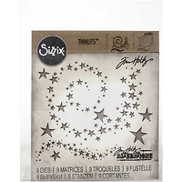 Sizzix® Thinlits® Swirling Stars Die Set by Tim Holtz®