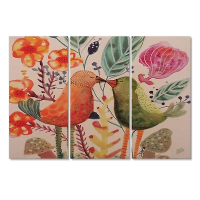 Designart - Smiling Bird Kiss