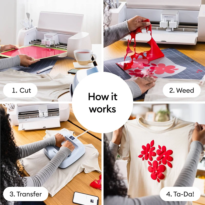 Cricut® Puff Iron-On Heat Transfer Vinyl