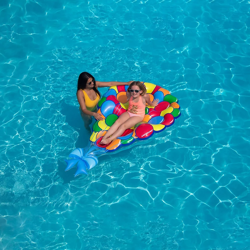 Swimline 80" Inflatable Party Balloons Pool Lounge Float