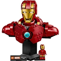 LEGO® Marvel Iron Man MK4 Bust, Buildable Model for Adults with Minifigure 76327