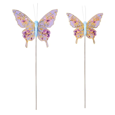Decorative Fabric Butterfly Accents