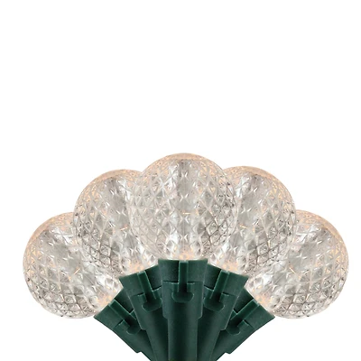 180ct. White LED G30 Globe Christmas String Lights Set