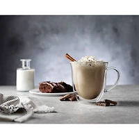 JoyJolt® 13.5oz. Serene Double Wall Coffee Glasses, 4ct.