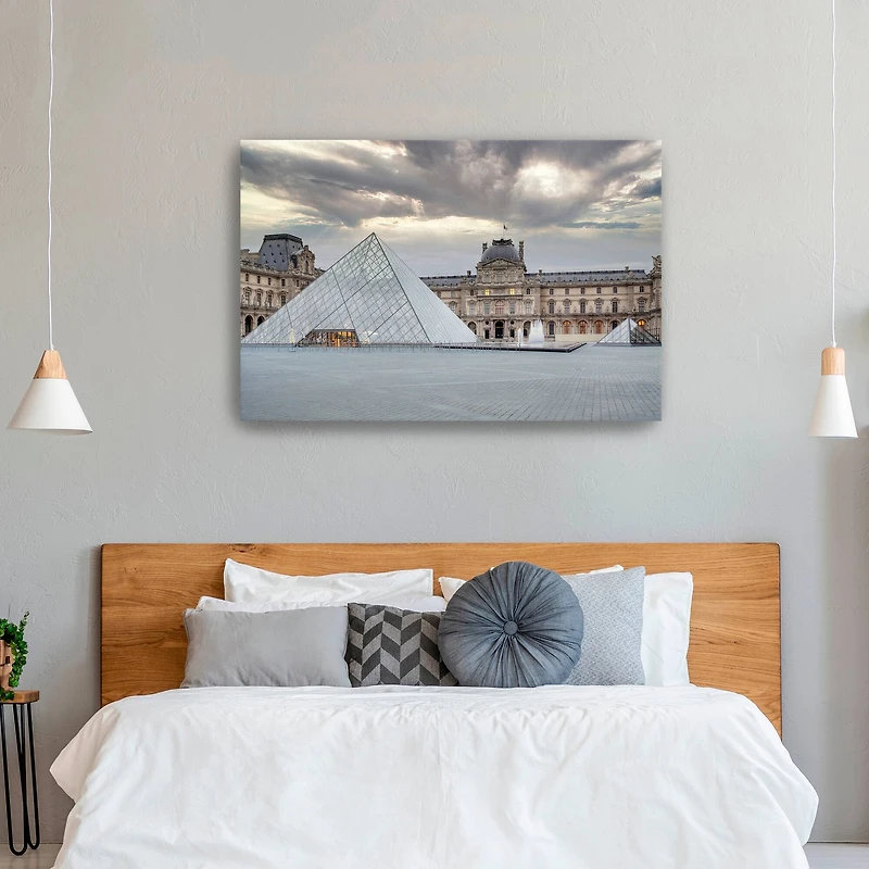 Lumaprints The Louvre Palace Museum II Canvas Giclée