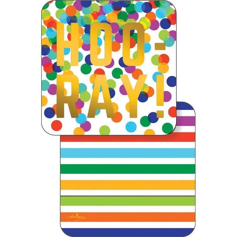 JAM Paper Dazzle Brights Coasters