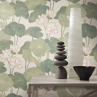 RoomMates Lily Pad Peel & Stick Wallpaper