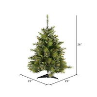 3ft. Unlit Cashmere Pine Artificial Christmas Tree