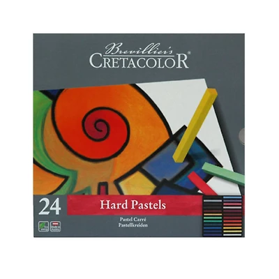 Cretacolor® Pastel Carré 24 Piece Hard Pastel Tin Set