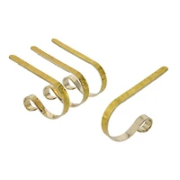 Original MantleClip® Prismatic Gold Stocking Holders, 4ct.