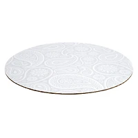 10" Silver Paisley Cake Boards by Celebrate It®